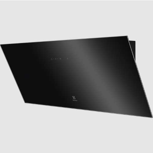 Hotte verticale – Couleur:Noir – Dimensions H / L / P (mm):543min -953maxi /898/