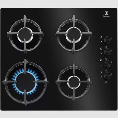 Plaque de cuisson Gaz Série 600 – Gamme:Gas on Glass line – Table:Gaz – Largeur