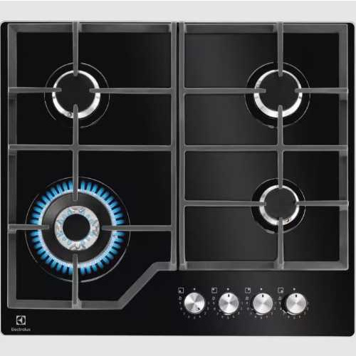 Plaque de cuisson Gaz Série 600 – Gamme:Gas on Glass line – Table:Gaz – Largeur