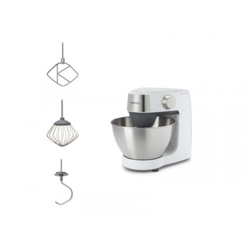 1000W, 3 INTERLOCKED OUTLETS, 4,3 LT SS BOWL, PLASTIC BODY, WHITE
