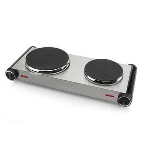 Plaque chauffante double Tristar KP-6248 – 2 500 W – Acier inoxydable