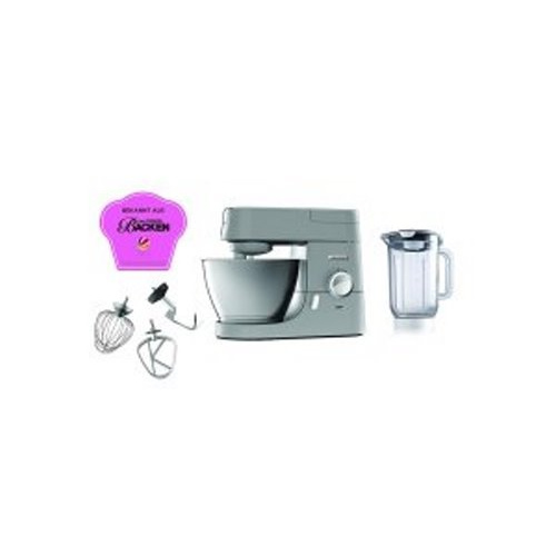 1000W, 3 OUTLETS, 4,6LT METAL BOWL, 3 BOWL TOOLS, S/GUARD, SPATULA, PLASTIC BLEN
