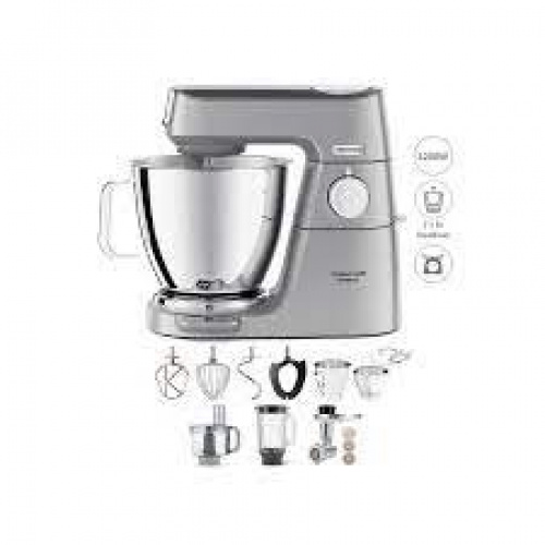 1200W, silver, ss tools, creaming beater, fold function,  7L ss bowl with handle