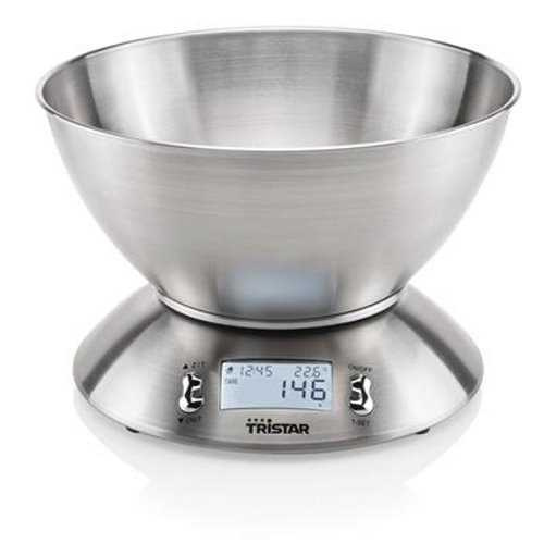 Balance de cuisine Tristar KW-2436 – 5 kg – Acier inoxydable
