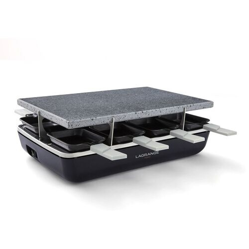 Raclette Element Noir Pierre de cuisson