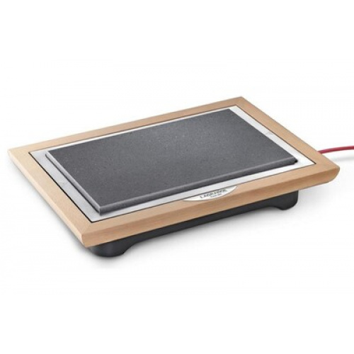 Grill Pierre® Deluxe cadre bois clair