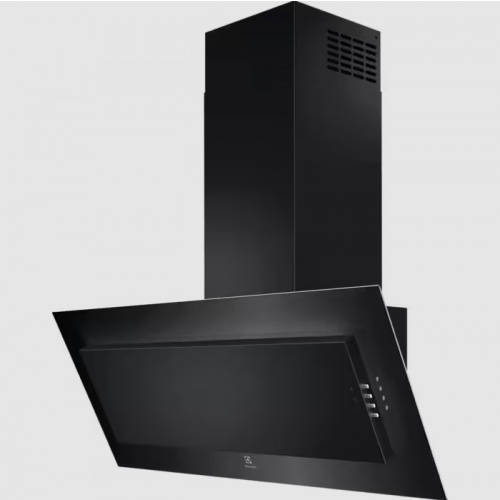 Hotte verticale – Couleur:Noir – Dimensions H / L / P (mm):915min -1260maxi /898