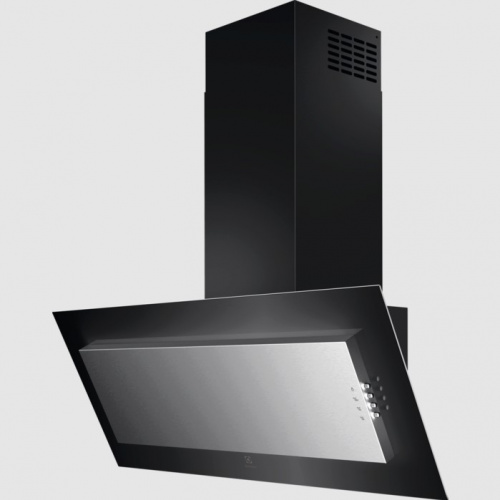 Hotte verticale – Couleur:Noir – Dimensions H / L / P (mm):915min -1260maxi /898
