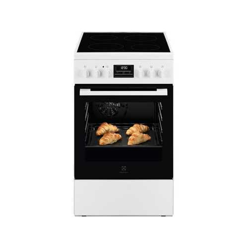 Cuisinière Vitrocéramique 50×60 Multifonction – Plaque de cuisson : Vitrocéramiq