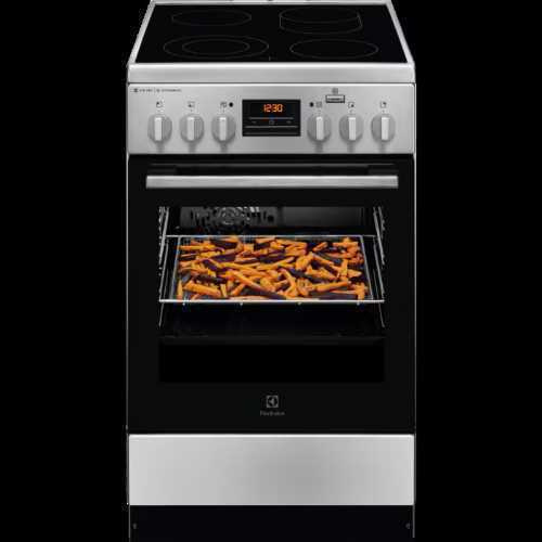 Cuisinière Vitrocéramique 50×60 SteamBake – Plaque de cuisson : Vitrocéramique –