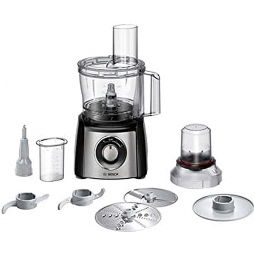 Performance Puissance : 800 W 2 vitesses + turbo Couteau multifonction inox