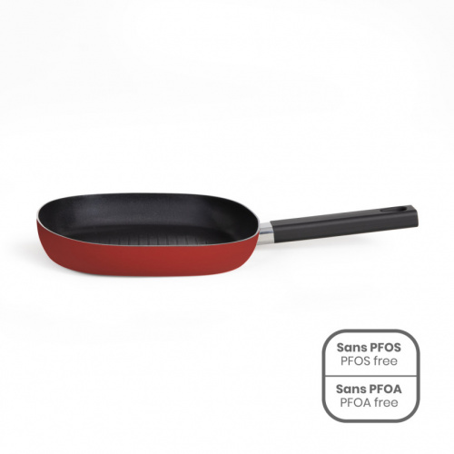 Grillette ts feux 24×24 sans PFOA ni PFOS Rouge