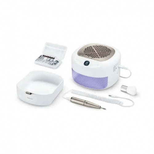 Station de manucure/pédicure Pro –  3 en 1 Fraise, lampe UV/LED, aspirateur à po