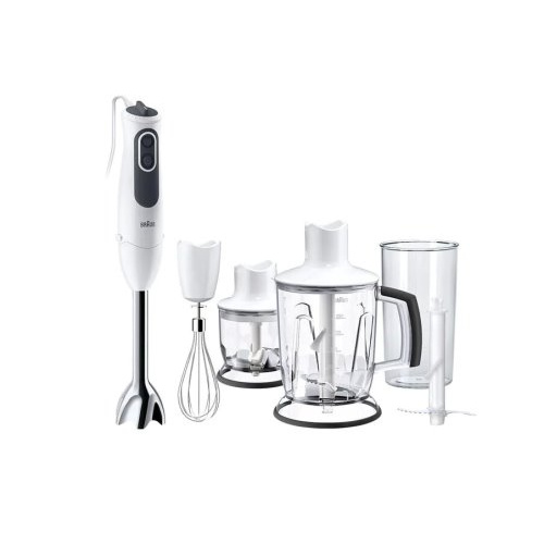 750W, VITESSE VARIABLE, BAGUETTE EN MÉTAL, POWERBELL PLUS, FOUET, HACHOIR 500ml,