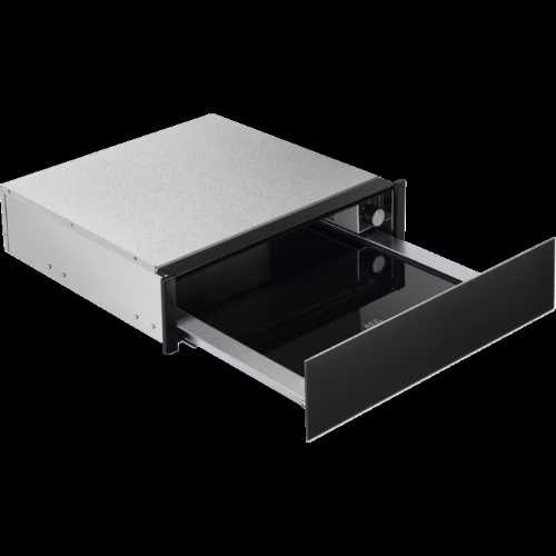 Tiroir chauffant intégrable – 14 cm – Températures ajustables: 30-80°C – Service