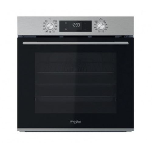 Four multifonction, pyrolyse + hydrolyse, inox, 71 L, chaleur pulsée, porte froi