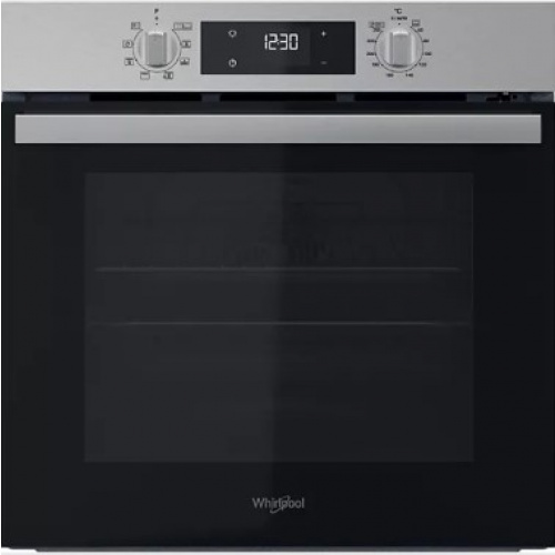 Four multifonction, pyrolyse + hydrolyse, inox, grande cavité 71 L, chaleur tour