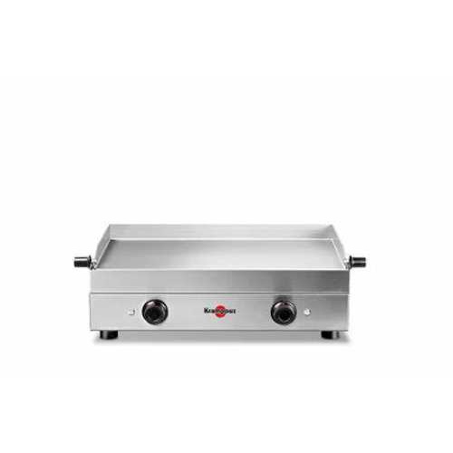 Plancha électrique SAVEUR 2 x 1600W 64×33 Inx 2Thm