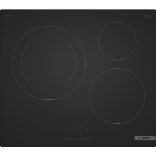 Table de cuisson 60 cm : espace pour 3 casseroles ou poêles   Flexibilité des zo
