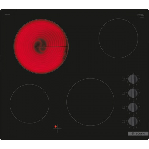 Table de cuisson 60 cm : espace pour 4 casseroles ou poêles Flexibilité des zo