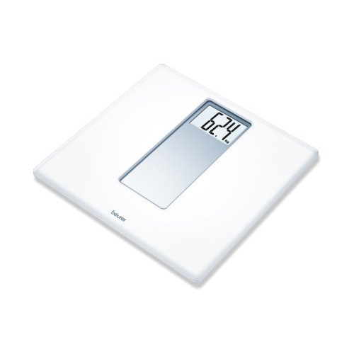 Pèse-personne – surface plastique et insert verre – écran XXL – 180 Kg