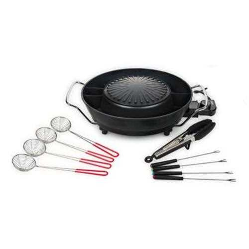 « Gril Coréen et Hotpot électrique
Volume de 3L – Thermostat ajustable »