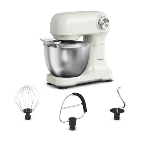 Robot Pétrin BakeEasy 500W 3,5L Ivoire