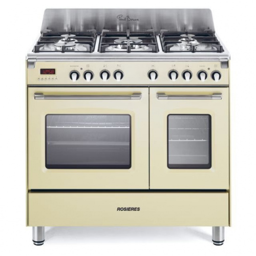 « Crème 90 X 60 – 5 Foyers Gaz
Four 1 électrique – Nettoyage : Catalyse – Chaleur