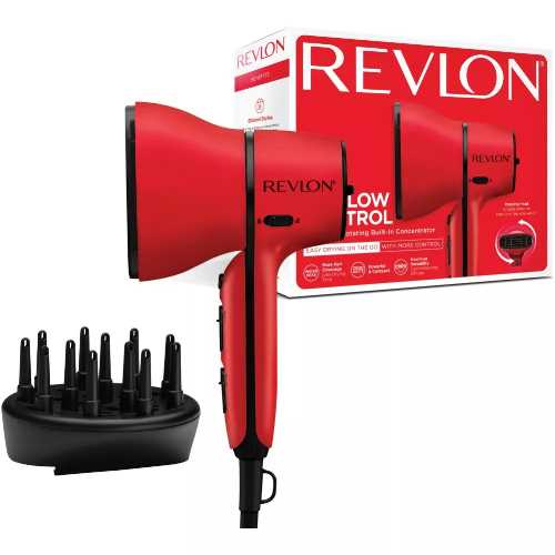 SECHE-CHEVEUX AIRFLOW CONTROL avec concentrateur rotatif intégré 2000 W, Diffuse