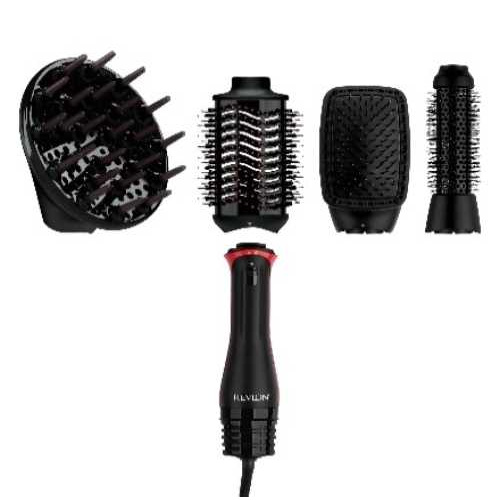 ONE-STEPTM MULTISTYLER 4 EN 1  4 en 1 ! fourni avec 4 embouts interchangeables :