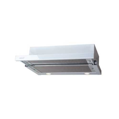 « White drawer hood 60cm
Mechanical control panel
3 speeds
Capacity: from 186 to