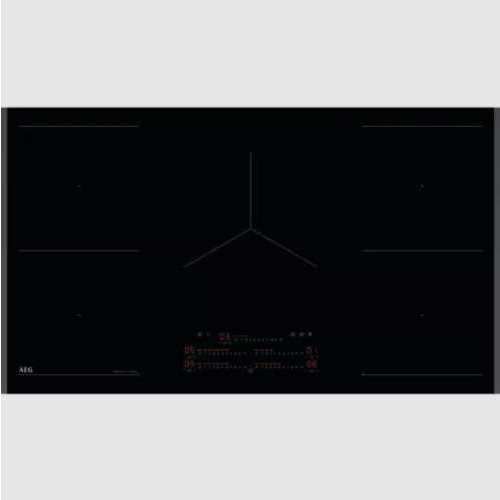 Table:Induction – Largeur (mm):910 – 5 foyers – 2 surfaces de cuisson totale – Z
