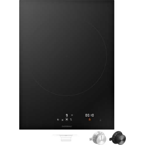 Zone de cuisson Ø 32 cm avec fonction Booster  Bouton de commande pour un contrô