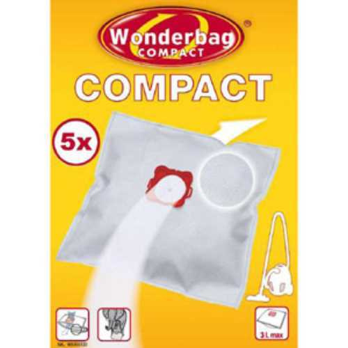 Acces. aspirateur 5 Sacs Wonderbags Compact