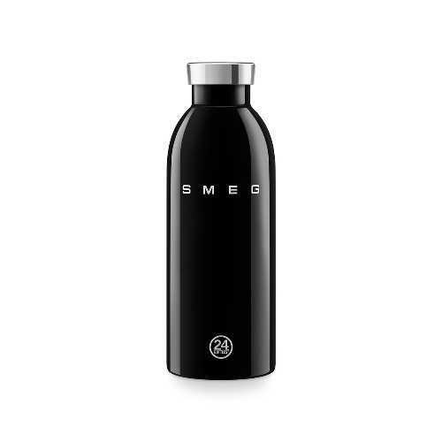 Bouteille Isotherme Noir 500ml Acier Inox