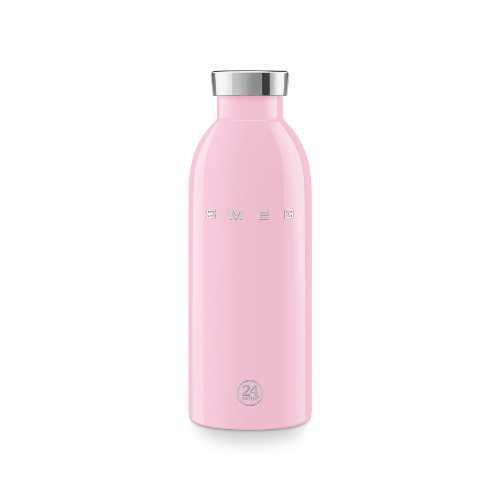 Bouteille Isotherme Rose 500ml Acier Inox
