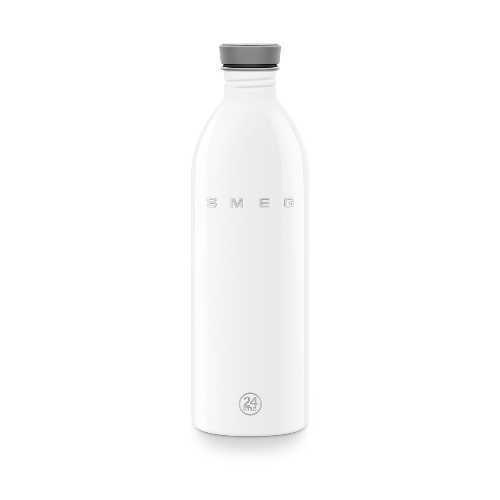 Bouteille Blanc 1L Acier Inox