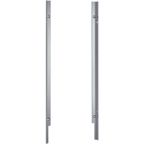 Baguettes latérales décoratives en acier inoxydable pour lave-vaisselle  • Pour