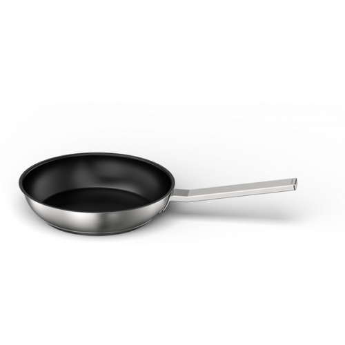 Compatible avec l’induction  Poêle Ø 18 (bas) / 24 cm (haut), avec revêtement an